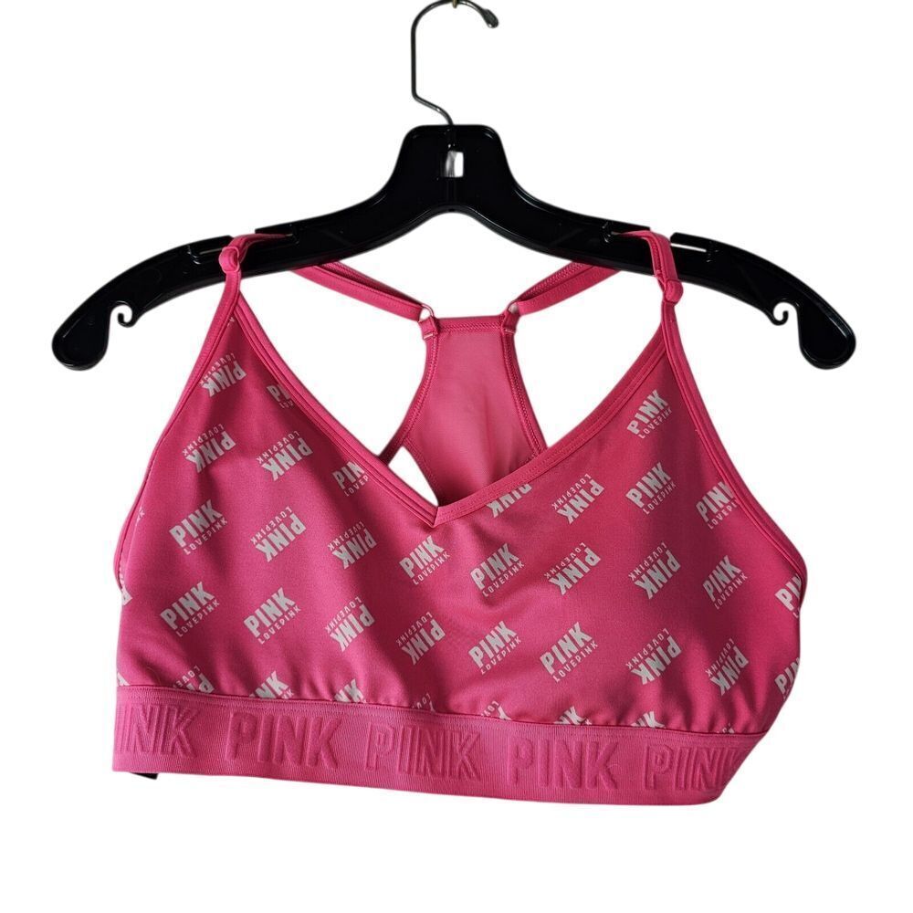 Victorias Secret Pink Kinder To The Planet Sports Bra Activewear Workout